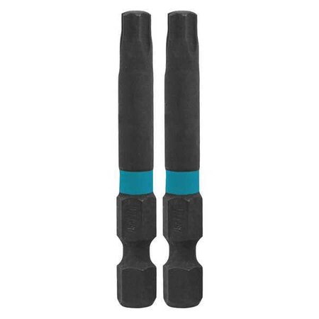 T30 Torx Power Bit 2" PK2 by USA Makita Screwdriver Bits
