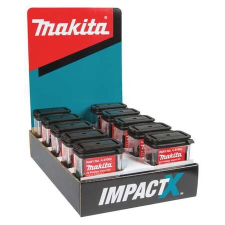 PH2 Insert Bit 1" PK250 by USA Makita Screwdriver Bits