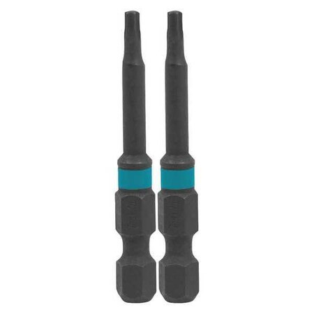 T10 Torx Power Bit 2" PK2 by USA Makita Screwdriver Bits