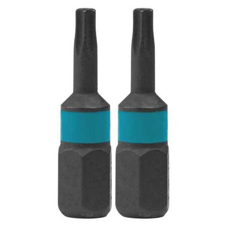 T10 Torx Insert Bit 1" PK2 by USA Makita Screwdriver Bits