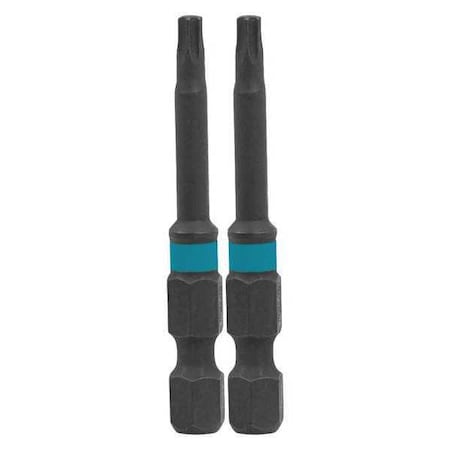 T15 Torx Power Bit 2" PK2 by USA Makita Screwdriver Bits