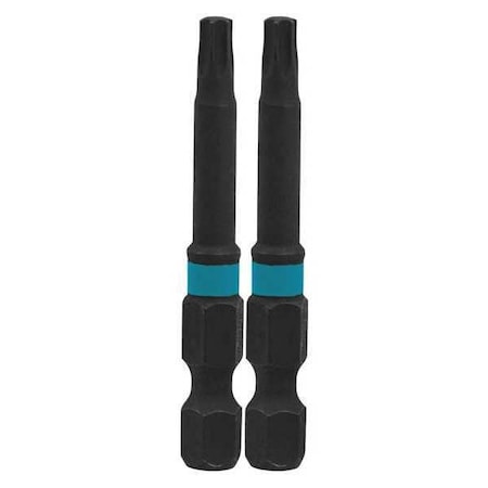 T20 Torx Power Bit 2" PK2 by USA Makita Screwdriver Bits