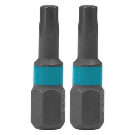 T20 Torx Insert Bit 1" PK2 by USA Makita Screwdriver Bits