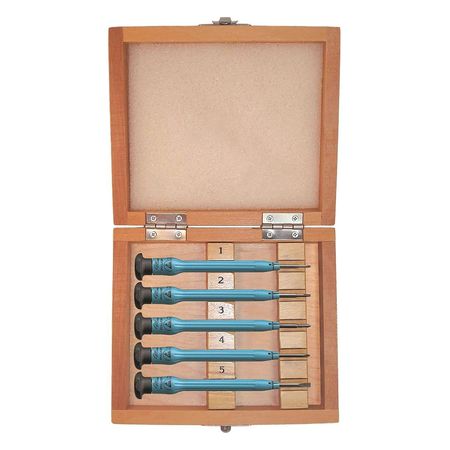 Moody Mini Deluxe Slotted Phillips Set 5 Pc Technical Info