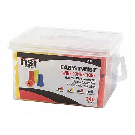 Easy Twist Combo Pail Large 14 by USA NSI Electrical Wire Connectors