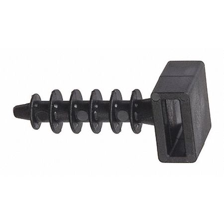 Masonry Push Mount Black 100 PK100 by USA NSI Electrical Wire Connectors