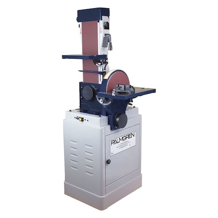 Disc Floor Finishing Machine 6"x10 by USA Palmgren Belt/Disc Sanders