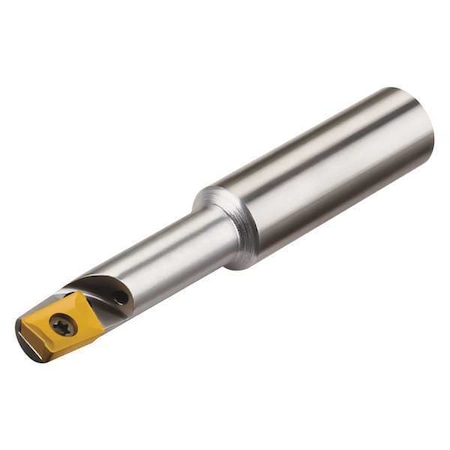 Indexable End Mill Coolant Dia 3/8 In by USA Micro 100 Indexable Cutting Tools & Inserts