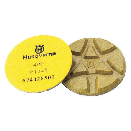 Polishing Pads 400 Grit 5 In by USA Husqvarna Floor Grinders & Accessories