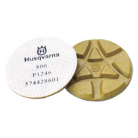 Polishing Pads 800 Grit 3 In by USA Husqvarna Floor Grinders & Accessories