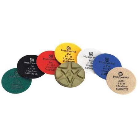 Polishing Pads 50 Grit 3 In by USA Husqvarna Floor Grinders & Accessories