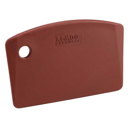 Mini Bench Scraper 5 1/2 x3 1/2 MD Red by USA Remco Specialty Safety Hand Scrapers