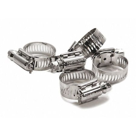 S/S Hose Clamp w/ NL 19 #12 PK5 by USA Foreverbolt Pneumatic Hose Clamps