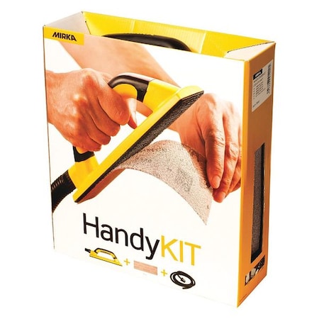 Hand Block Kit 3x9" Grip 55H W/Hose by USA Mirka Hand Sanders