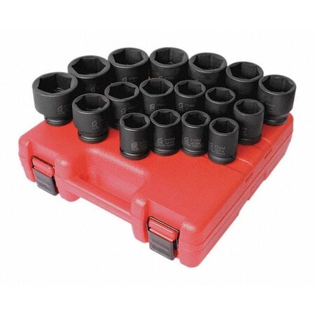 Impact Sockt Set Heavy Duty 17 pcs. 3/4 by USA Sunex Socket Sets