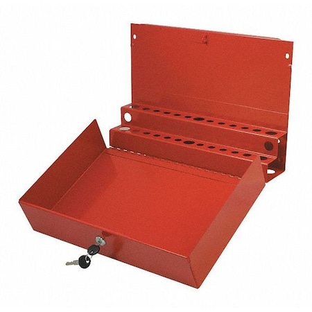 Locking ScrewDriver/Pry Bar Holder L Red by USA Sunex Nail Pullers Wrecking & Pry Bars
