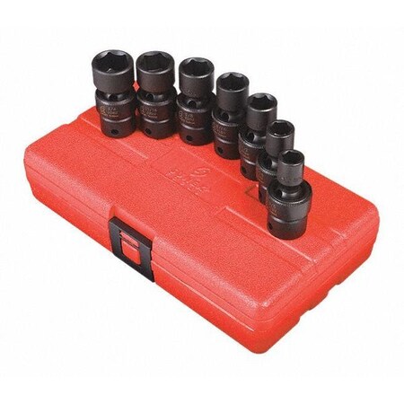 Universal Impact Socket Set SAE 3/8 by USA Sunex Socket Sets