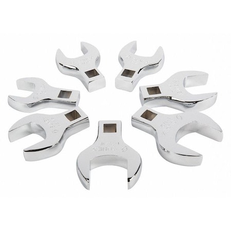 Jumbo SAE Crowfoot Set 7 pcs. 1/2" Driv by USA Sunex Crowfoot Socket Wrenches