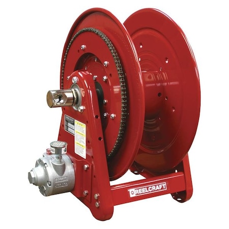 Air Hose Reel 3/4 x 50ft. Motor Driven by USA Reelcraft Pneumatic Motorized Hose Reels