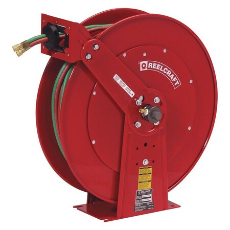 Gas Welding Hose Reel 3/8 x 50ft. by USA Reelcraft Gas Welding Hose Reels