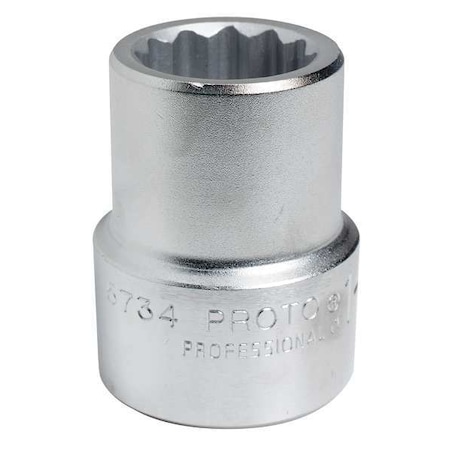 Socket 1 in. Dr 65mm 12 Pt. by USA Proto Sockets