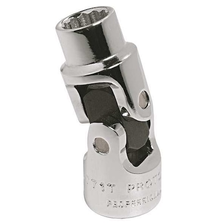 Flex Socket 1/4" Dr 1/2" 12 Pt. by USA Proto Sockets