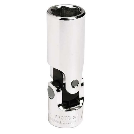 Flex Socket 3/8 in. Dr 1/2 in. Hex by USA Proto Hand Ratchets