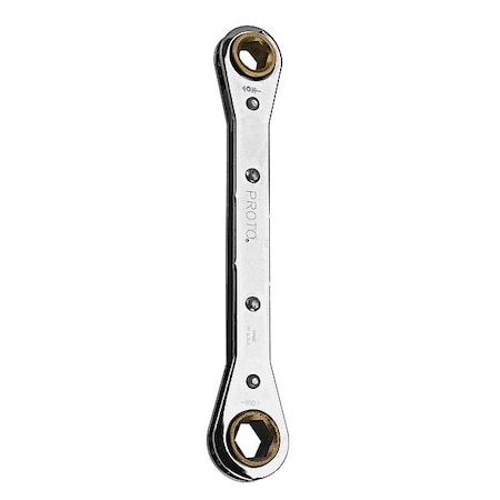 Ratcheting Box Wrench Head Size 7 x 8mm Type J1191M A by USA Proto Ratcheting Wrenches