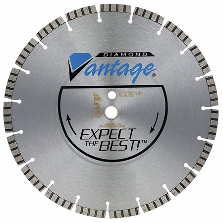 Diamond Saw Blade Masonry 12 in. Dia. Type 1212BEDZUY2 2KV by USA Diamond Vantage Power Masonry Saws