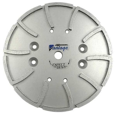 Grinding Head 20 Segment Med Bond 10 In by USA Diamond Vantage Floor Grinders & Accessories
