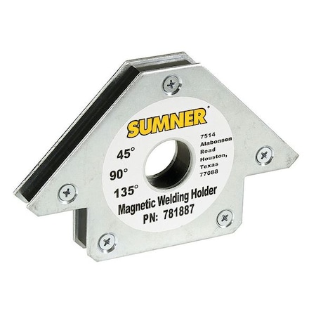 Magnetic Weld Angle 6 11/32x4in 90lb by USA Sumner Angle Pitch & Slope Locators