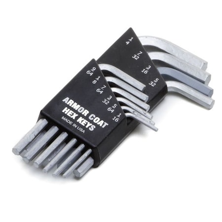 Hex Key Set Pieces 10 S17 by USA Armor Coat Hex Key Sets