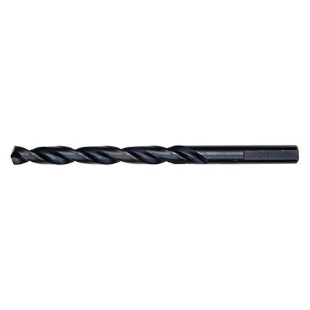 Drill Bit 19/64 in. Black Oxide by USA Milwaukee Pilot Point Drill Bits