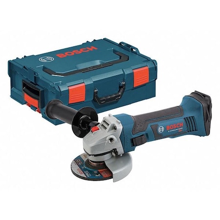 Cordless Angle Grinder Bare 18.0V 4 1/2 by USA Bosch Cordless Grinders