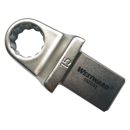 Torque Wrench Head Box End 15mm Type 19ZD03 by USA Westward Torque Wrench Accessories