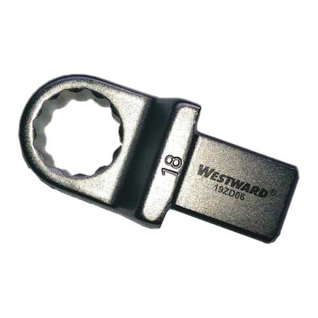 Torque Wrench Head Box End 18mm Type 19ZD06 by USA Westward Torque Wrench Accessories