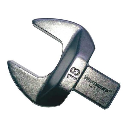 Torque Wrench Head Open End 18mm by USA Westward Torque Wrench Accessories