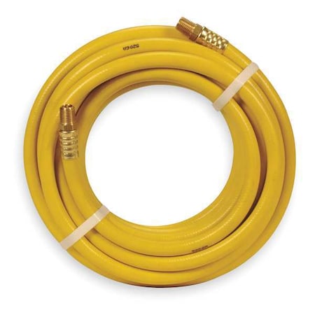 3/8" ID x 50 ft PVC Coupled Air Hose 300 PSI YL by USA Value Brand Air Compressor Multipurpose Air Hoses
