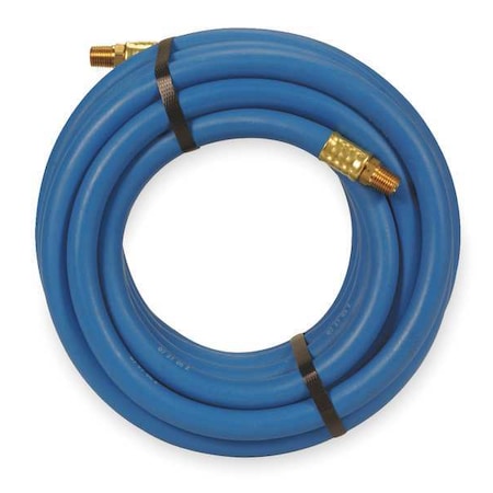 3/8" ID x 50 ft PVC Coupled Air Hose 300 PSI BL by USA Value Brand Air Compressor Multipurpose Air Hoses