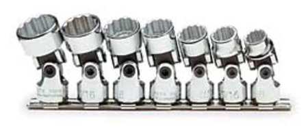 Proto Socket Set SAE 3/8 in. Dr 7 pc Technical Info