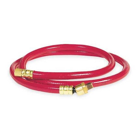 3/8" ID x 18" Coupled Snubber Hose 300 PSI RD by USA Value Brand Air Compressor Industrial Hoses