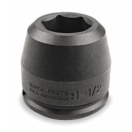 Impact Socket 1 1/2 In Dr 1 11/16 In 6pt by USA Proto Sockets