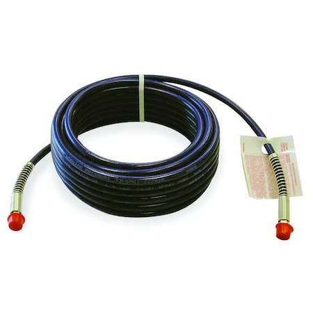 1/4" ID x 50 ft Nylon Coupled Paint Spray Hose BL by USA Value Brand Air Compressor Industrial Hoses
