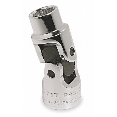 Flex Socket 1/4" Dr 1/4" 12 Pt. by USA Proto Hand Ratchets