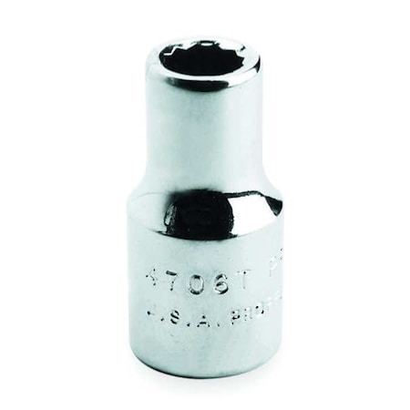 J5210S PROTO Alloy Steel Socket,3//8 in Dr,5//16 in Double Square