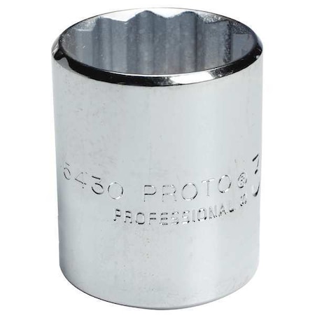 Socket 1/2 in. Dr 1 3/8 in. 12 Pt. Type J5444 by USA Proto Sockets