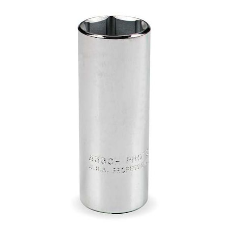 Socket 1/2 in. Dr 1 in. Hex Type J5332H by USA Proto Sockets