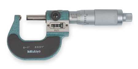 Mitutoyo Spherical Micrometer Flat 0 1 In Technical Info