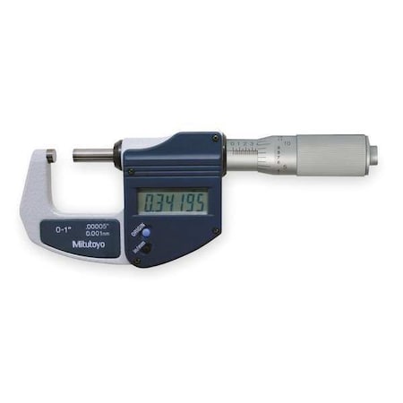 Electronic Micrometer 0 1 In Friction by USA Mitutoyo Micrometers