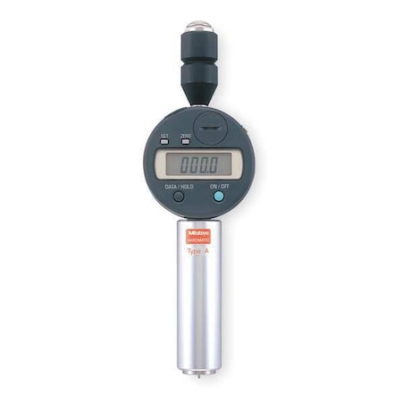 Digital Durometer Shore A 0.71 In Dia by USA Mitutoyo Hardness Testers